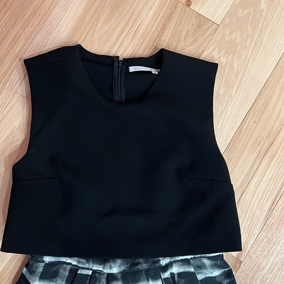 Rachel Rachel Roy black and white bottom dress with black - Picture 2 of 4